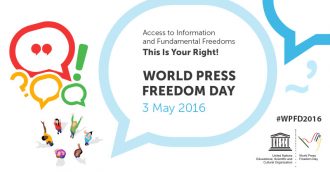 Konference om ytringsfrihed den 2. maj 2016 i Helsinki, Finland