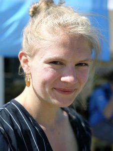 Debattør Emma Holten under Folkemødet på Bornholm (2017). Foto: NJC