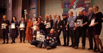 Forfatter Martin Breum deltog som jurymedlem på vegne af NJC i filmfestivalen "Northern Character", Murmansk. Foto: Olav Soriano Salkjelsvik