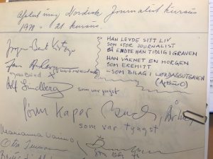 Nordisk Journalistkursus 1978. det 21. kursus